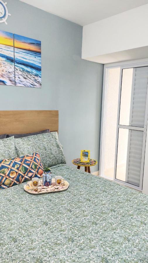 Apto Centro Ubatuba Com Varanda Gourmet, Suite E Piscina Kültér fotó