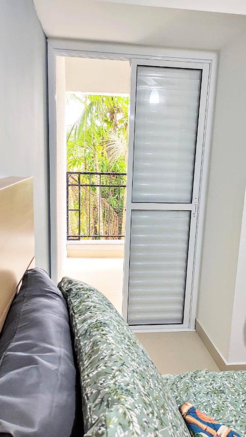 Apto Centro Ubatuba Com Varanda Gourmet, Suite E Piscina Kültér fotó
