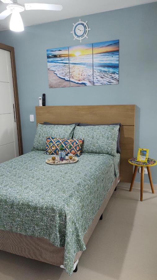 Apto Centro Ubatuba Com Varanda Gourmet, Suite E Piscina Kültér fotó