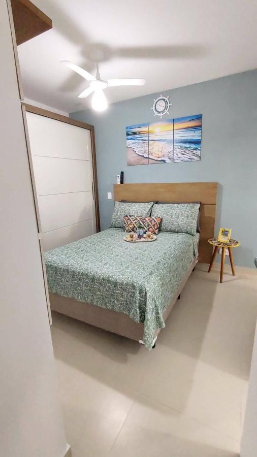 Apto Centro Ubatuba Com Varanda Gourmet, Suite E Piscina Kültér fotó