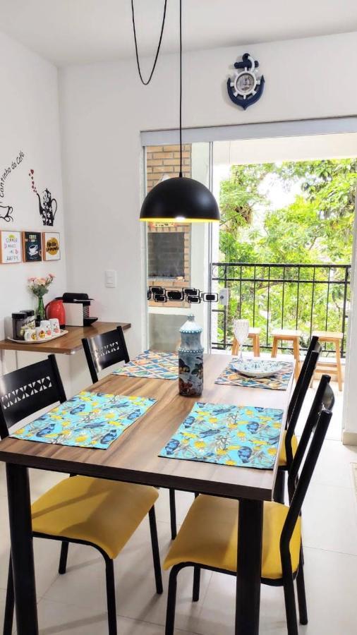 Apto Centro Ubatuba Com Varanda Gourmet, Suite E Piscina Kültér fotó
