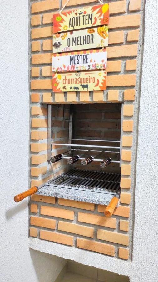 Apto Centro Ubatuba Com Varanda Gourmet, Suite E Piscina Kültér fotó